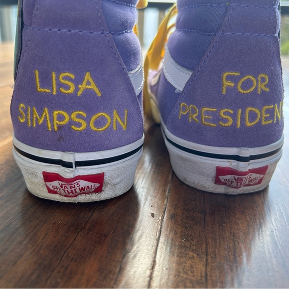 lisa simpson for president vans - Picture 3 of 3